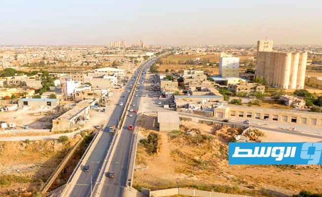 بلدية بنغازي تبدأ ازدواج طريق الهواري