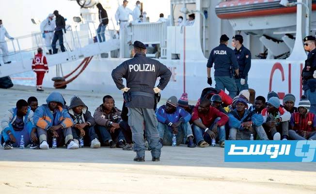 إيطاليا: جائحة «كورونا» خفضت عدد اللاجئين إلى النصف