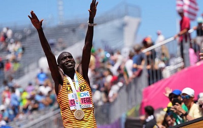 مونديال يوجين: الأوغندي تشيبتيغي يحتفظ بلقب سباق 10 آلاف متر