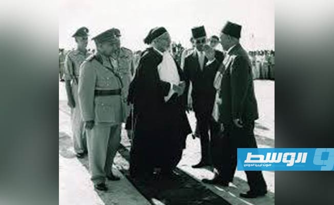 الشيخ محمود بوهدمة يستقبل الملك والفريق محمود بوقويطين