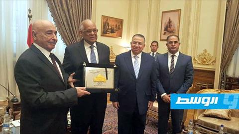 رئيس البرلمان المصري يدعو لضرورة توحيد المؤسسة العسكرية في ليبيا