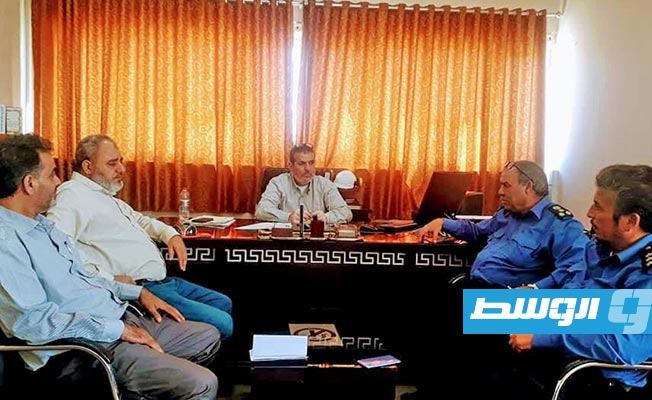 اتفاق بين الحرس البلدي وشركة البريقة لتوفير وقود الديزل في طبرق