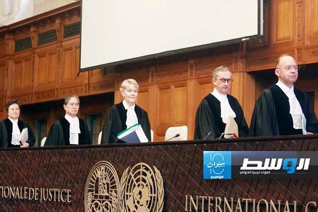 محكمة العدل تبدأ جلسة النطق بالحكم بشأن وقف إطلاق النار في غزة