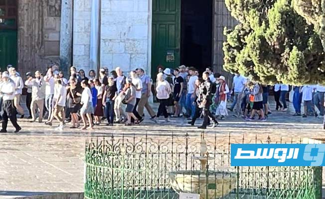 اقتحم 658 مستوطنًا، اليوم الأحد، المسجد الأقصى المبارك بحماية مشددة من شرطة الاحتلال الإسرائيلي بعد دعوات جماعة الهيكل 23 سبتمبر2023 (وفا)