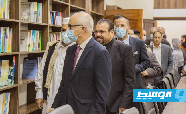 افتتاح مكتبة وقاعة «علي فهمي خشيم» بمصراتة