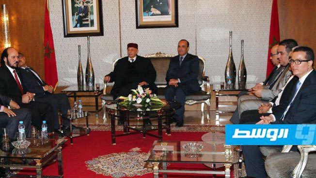 عقيلة صالح يرحب بتدخل المغرب في المساعدة لحلحلة الأزمة الليبية