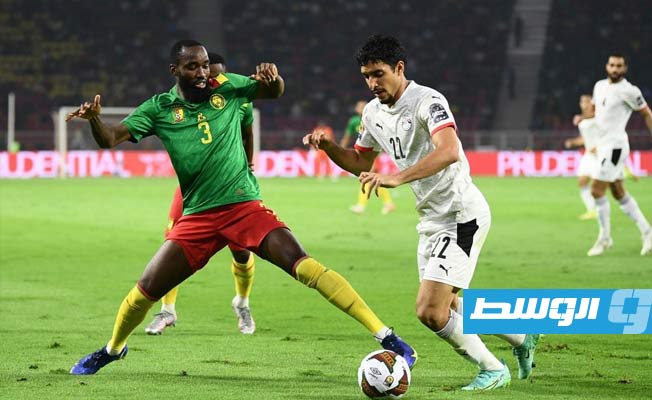 منتخب مصر يتأهل لنهائي كأس الأمم الأفريقية على حساب الكاميرون.(الإنترنت)
