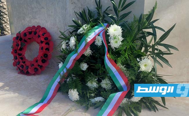 ملحقا دفاع بريطانيا وإيطاليا يزوران مقبرة ضحايا الحرب العالمية في طرابلس