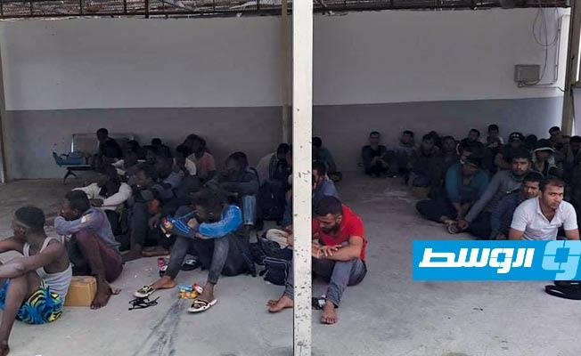 مركز إيواء طريق السكة في طرابلس يستقبل 89 مهاجرا