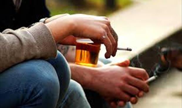 تأثير مدمر للتدخين والكحول على الدماغ