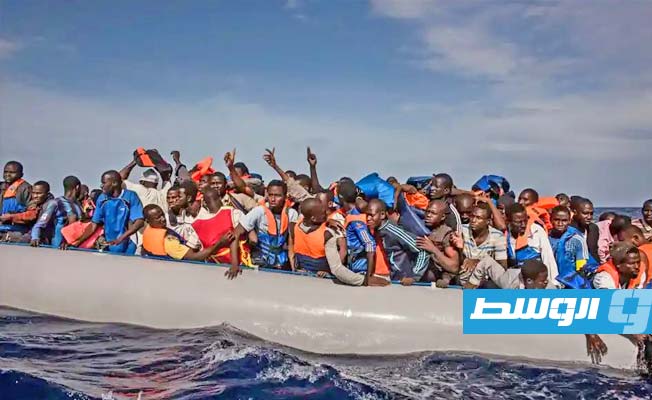 67 % انخفاضًا في عدد المهاجرين إلى إيطاليا من السواحل الليبية