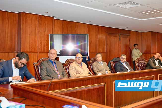 Shakshak briefs Menfi about financial situation and efforts by the Audit Bureau to combat corruption