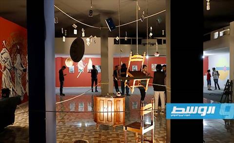 افتتاح معرض «نوستالجيا» في بنغازي (فيسبوك)