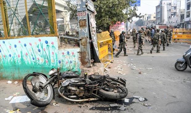 ارتفاع حصيلة قتلى أعمال العنف في الهند إلى 17 شخصا