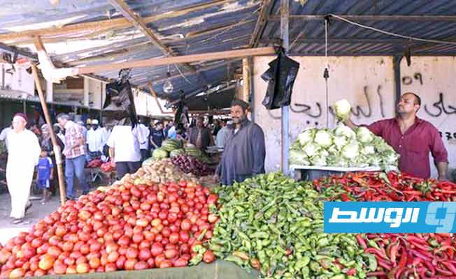 أحد الأسواق الليبية. (الإنترنت)