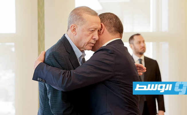 الدبيبة يزور اسطنبول ويلتقي إردوغان للتعزية في ضحايا الزلزال