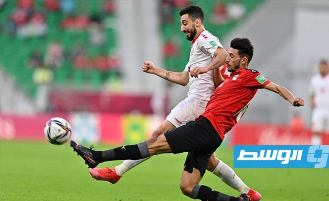 منتخب مصر يفتتح مشواره ببطولة كأس العرب بتحقيق الفوز أمام منتخب لبنان بهدف وحيد دون رد. (الإنترنت)
