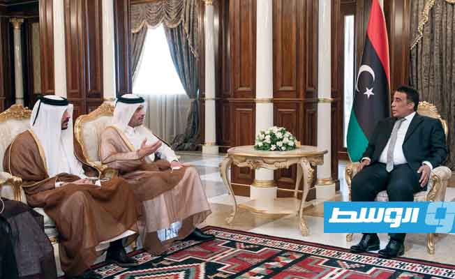 المنفي يبحث مع وزير الخارجية القطري سير العلاقات الثنائية وسبل تعزيزها
