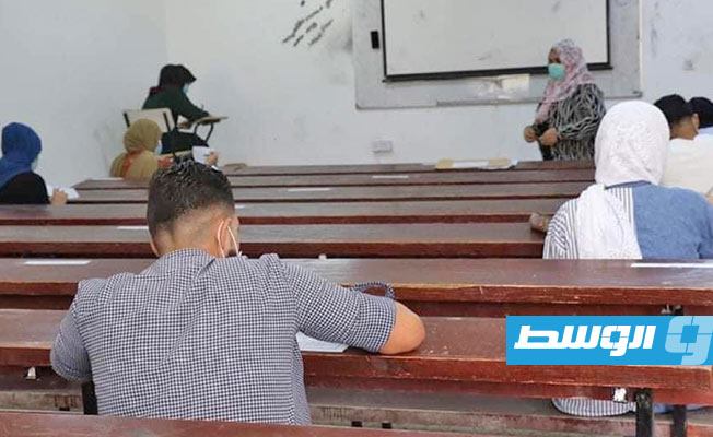 انطلاق الامتحانات النهائية بجامعة طبرق وسط إجراءات احترازية بسبب «كورونا»