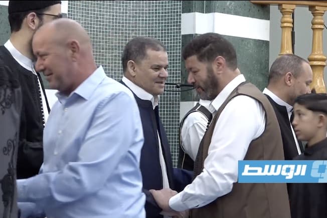 GNU PM Dabaiba Performs Eid Prayers in Misrata