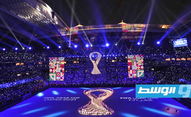 انطلاق حفل افتتاح كأس العرب بحضور أمير قطر وإنفانتينو. (الإنترنت)