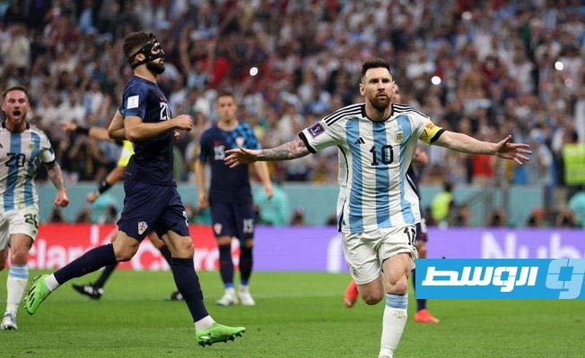 الأرجنتين تهزم كرواتيا وتصعد لنهائي مونديال قطر