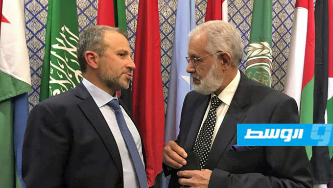 سيالة يلتقي وزراء خارجية الجزائر وتونس ولبنان في القاهرة