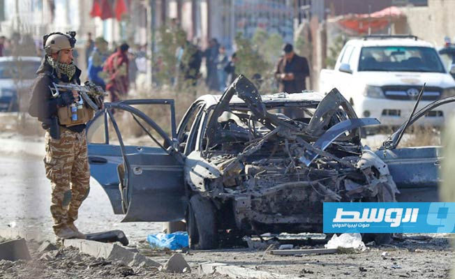 مقتل سبعة وإصابة أربعة أجانب في انفجار قرب وزارة الداخلية بأفغانستان