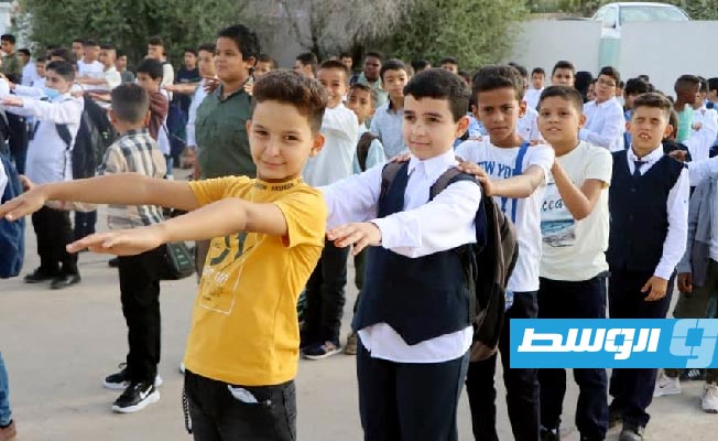 بالصور والفيديو.. انطلاق العام الدراسي الجديد في مدارس ليبيا