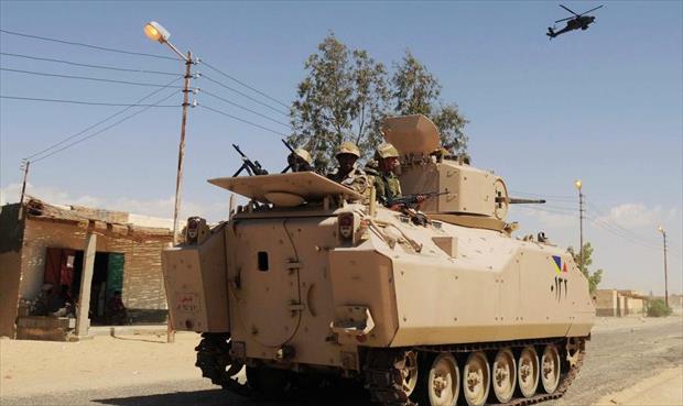 الجيش المصري يعلن مقتل 19 «تكفيرياً» خلال «عملية سيناء 2018»