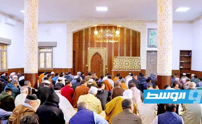 افتتاح مسجد الصحابة في وادي زمزم في سرت (صور)