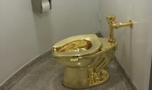 صاحب المرحاض الذهبي يأمل أن يكون سرق لعمل خيري