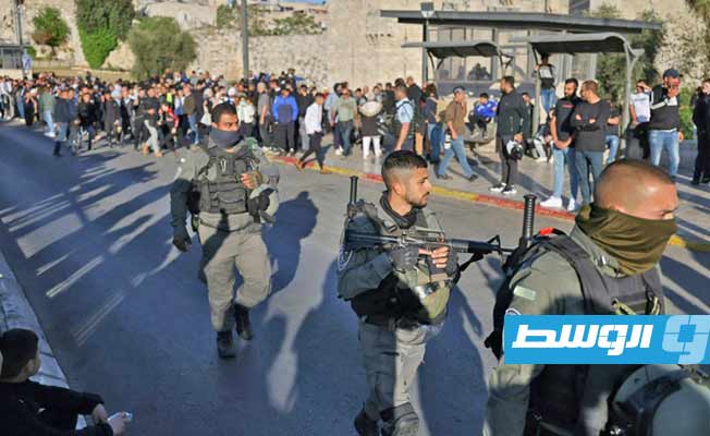 الشرطة الإسرائيلية تمنع قوميين يهودا من الوصول لـ«باب العمود» في القدس الشرقية المحتلة