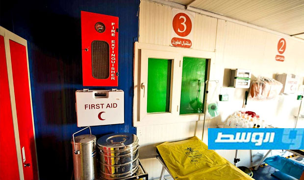 افتتاح أول مستشفى ميداني متنقل لخدمة الجيش الليبي في أجدابيا