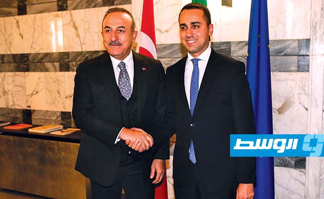 وزير خارجية إيطاليا يناقش مع نظيره التركي الوضع في ليبيا والعملية «إيريني»