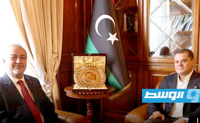 الدبيبة يجدد دعم ليبيا لتركيا في إعادة إعمار المناطق المتضررة من الزلزال