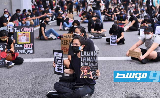 تظاهرة مناهضة للحكومة في ماليزيا رغم التدابير الصحية