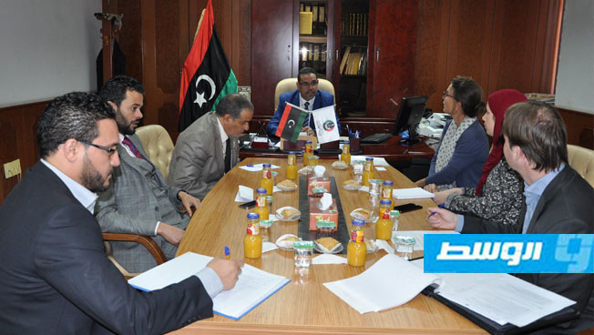 «عدل الوفاق» تناقش مع وفد من السفارة الهولندية تطوير التشريعات الليبية
