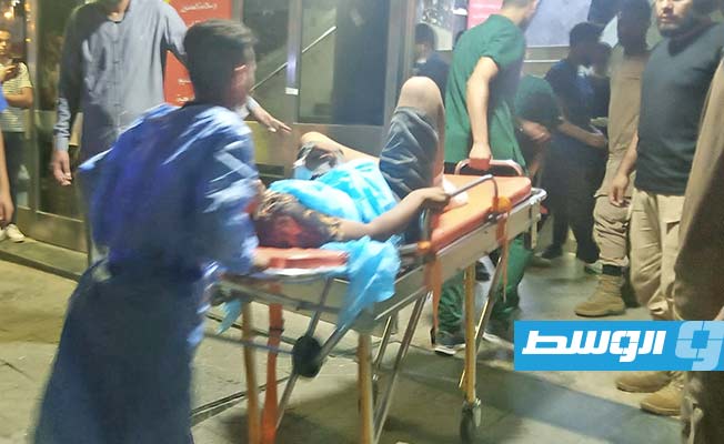 وصول عدد من مصابي «حادث بنت بية» إلى مستشفى الحروق بطرابلس