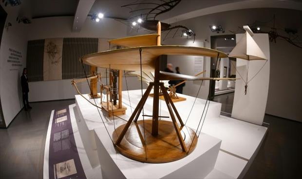 معرض في روما يحتفي بالنبوغ العلمي لليوناردو دا فينشي