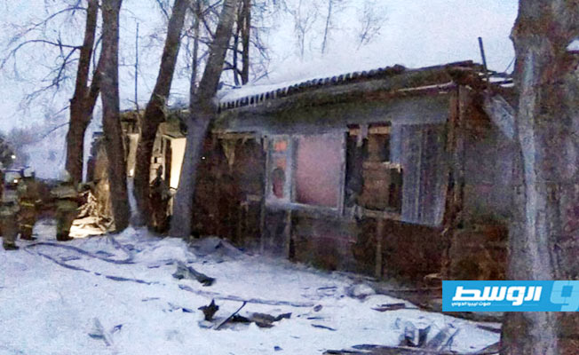 روسيا: 11 قتيلا في حريق مسكن لمهاجرين في سيبيريا