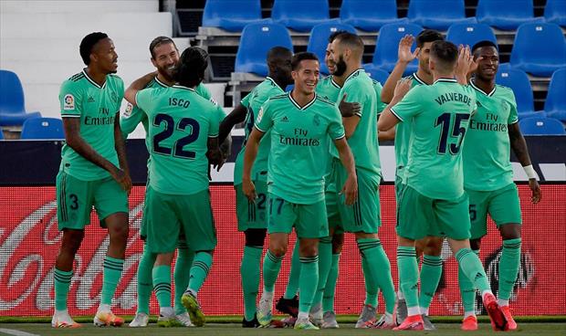 البطل ريال مدريد ينهي الدوري الإسباني بالتعادل أمام ليجانيس