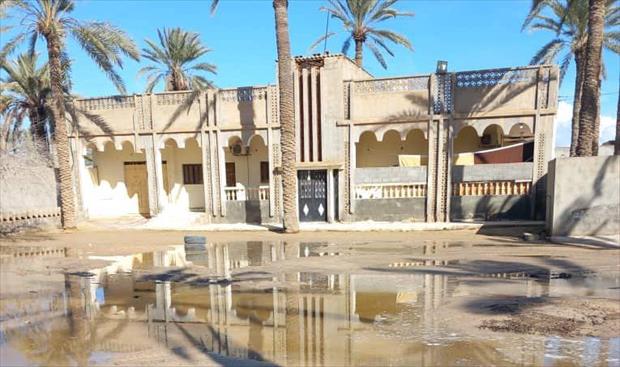 Overflowing groundwater causing a "disaster" in Zliten says the director of the city's Environmental Sanitation Office