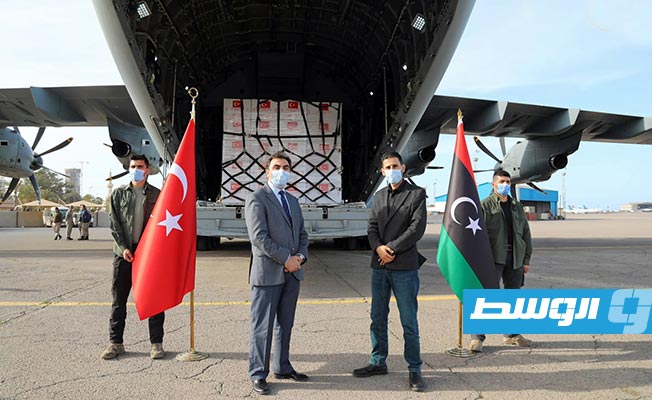 ‏وصول 150 ألف جرعة من لقاح «كورونا» قادمة من تركيا إلى طرابلس