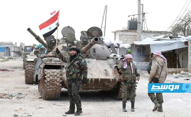 قوات النظام السوري تسيطر على كامل الطريق الدولي «حلب- دمشق»
