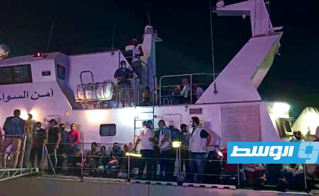 إنقاذ 341 مهاجرا قبالة السواحل الليبية