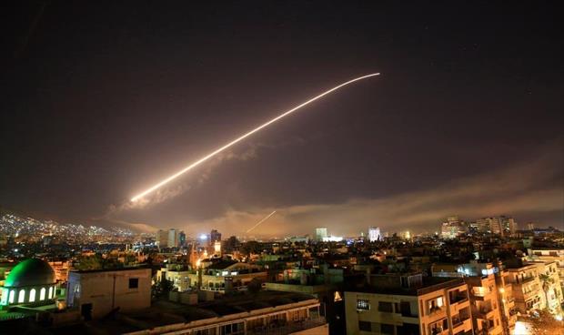 الدفاع الجوي السوري يتصدى لصواريخ إسرائيلية