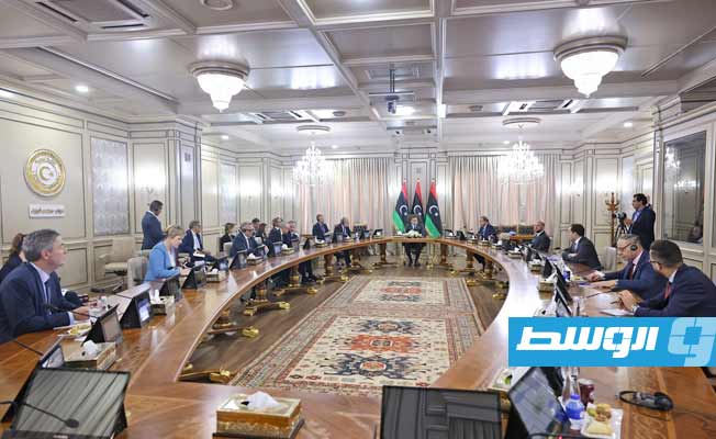 Dabaiba's media office says Western ambassadors briefed him on their contacts on Libya