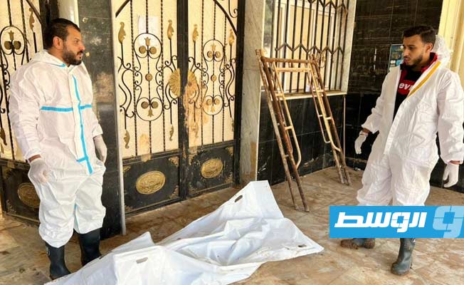 Decomposed body recovered from Al-Zahraa School in flood-hit Derna