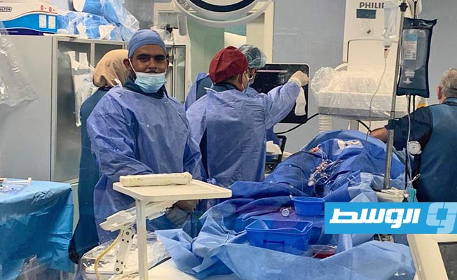 المركز الوطني لعلاج وجراحة القلب تاجوراء يشهد حملة أجريت خلالها 53 عملية جراحية للقلب لأطفال (فيسبوك)